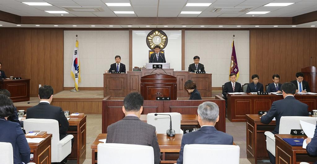 합천군의회 제208회 임시회 폐회