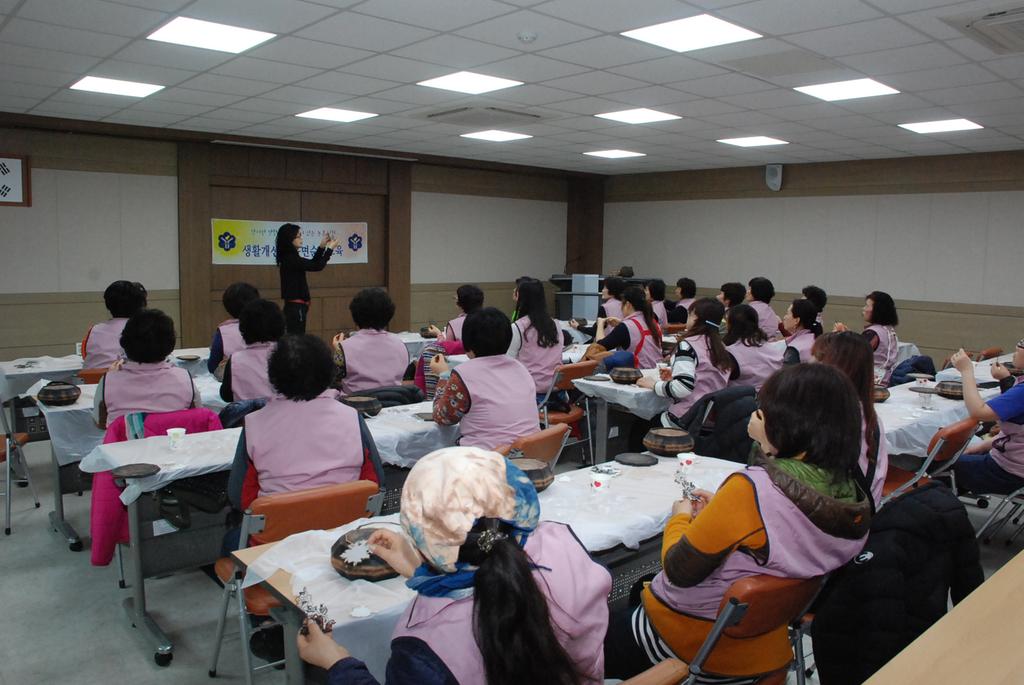 생활개선회 권역별 순회교육 실시