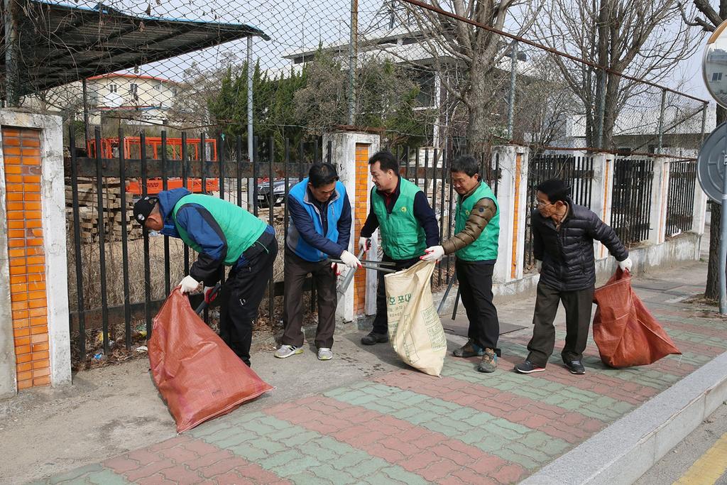 합천읍 새마을지회 봄맞이 대청소