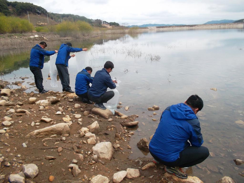 합천군, 관내 빙어 치어 400만 마리 방류