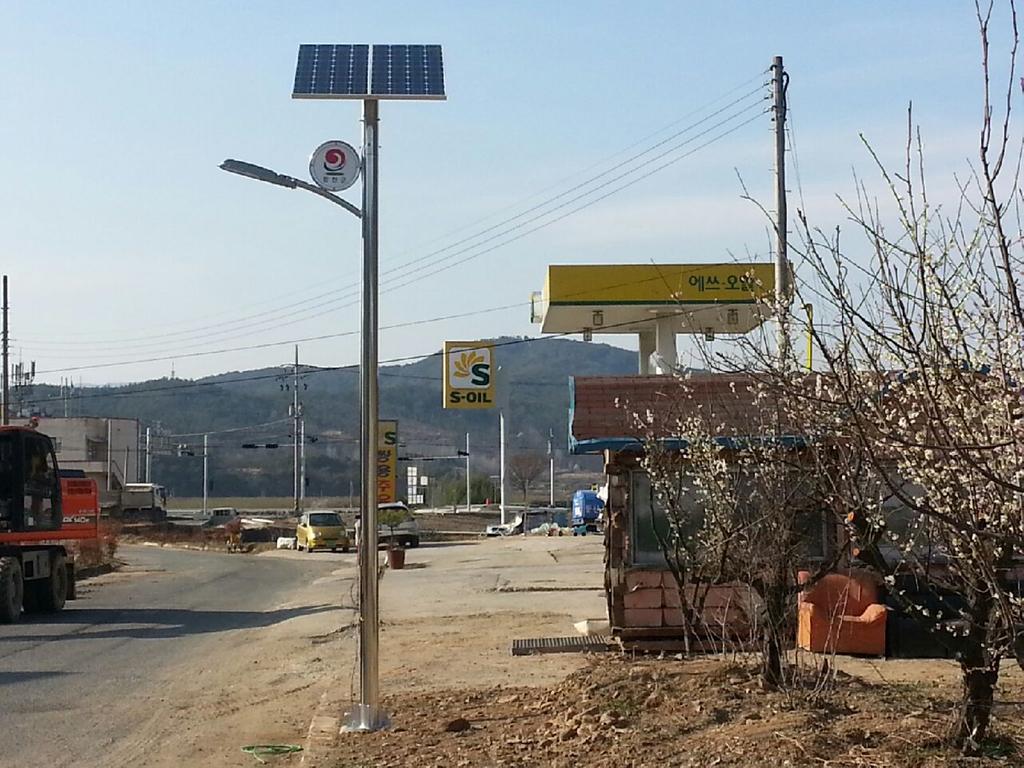 율곡면 태양광가로등 설치