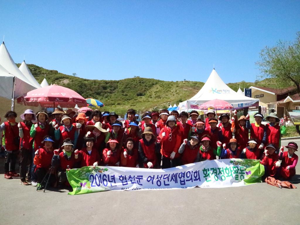 황매산 철쭉제, 환경정화 봉사도 빛났다!