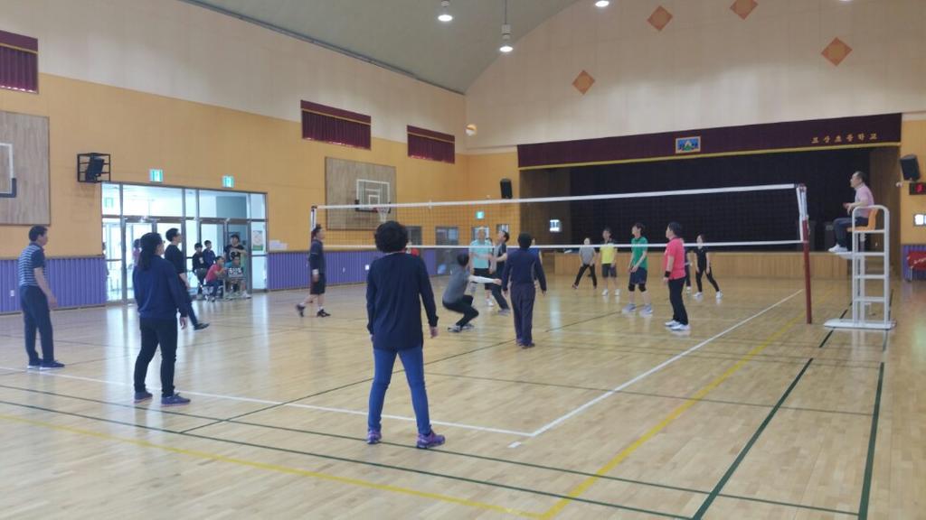 「제4회 묘산면 기관별 친선 배구대회」개최