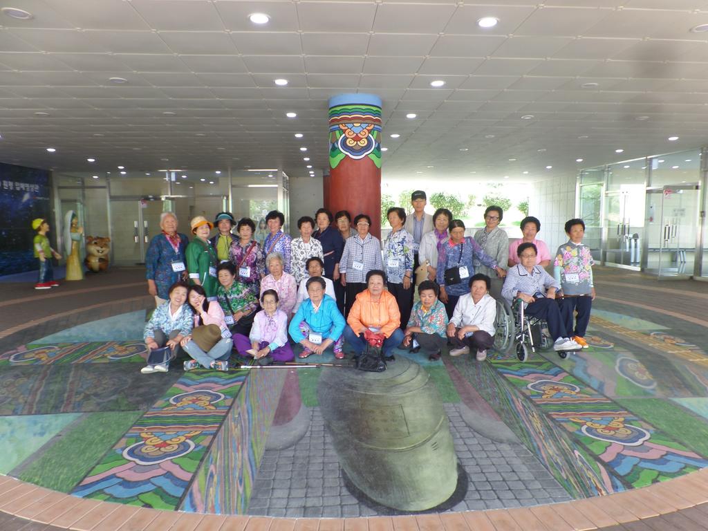 적중면 양림, 상부 성인문해교실 한글 현장체험 학습 실시