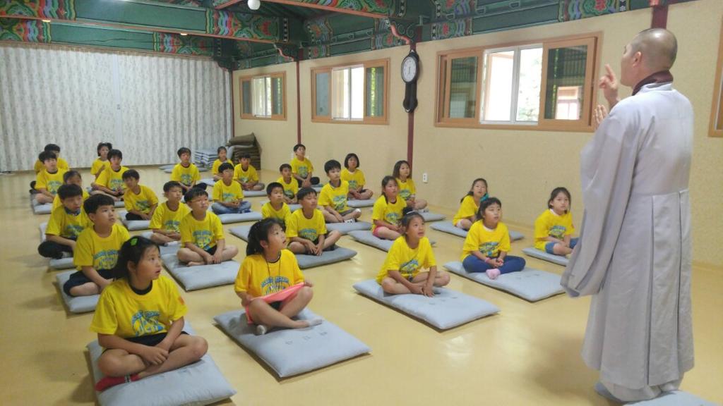 합천군, 드림스타트 초등학생 해인사 템플스테이로 힐링