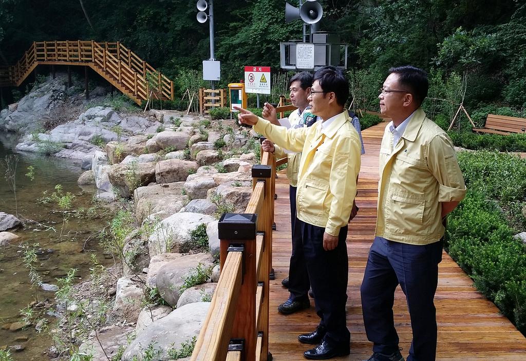 박창권 합천부군수 물놀이, 수상레저 사업장 등 안전점검 실시