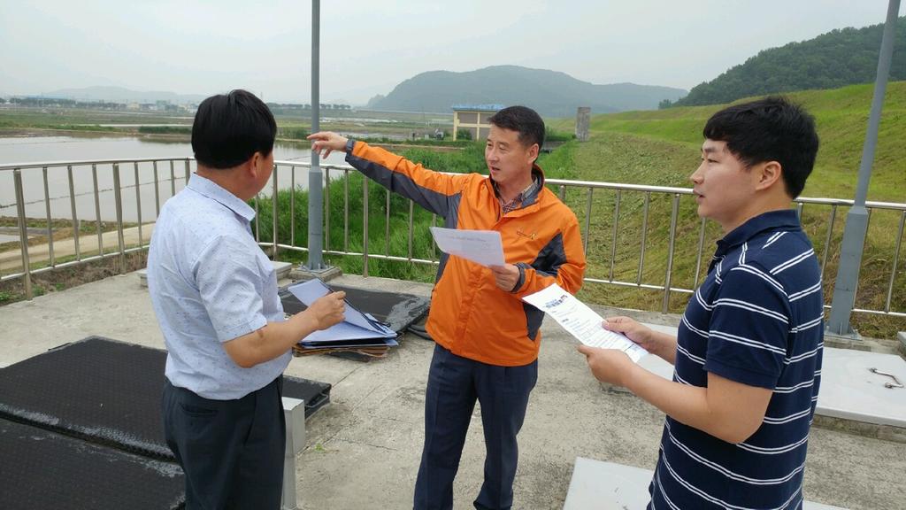 장마철 대비 농업기반 시설물 안전점검 실시