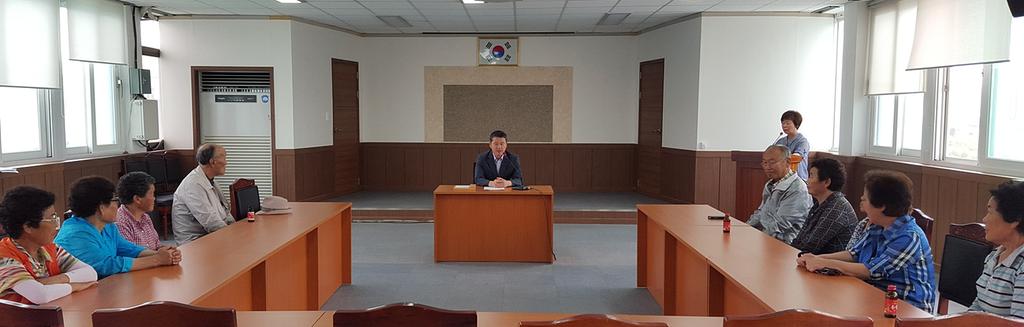 덕곡면 노인일자리 참여자 대상 혹서기 안전사고 예방교육실시