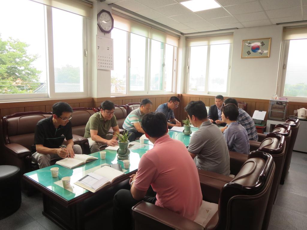 합천 덕곡면 직원 간 소통을 위한 업무협의 토론회 개최