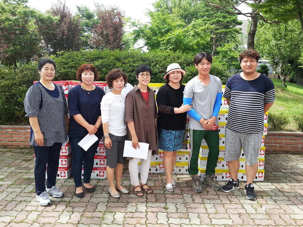 합천군, 가야산별빛농장 알록달록 파프리카에 사랑을 담다.