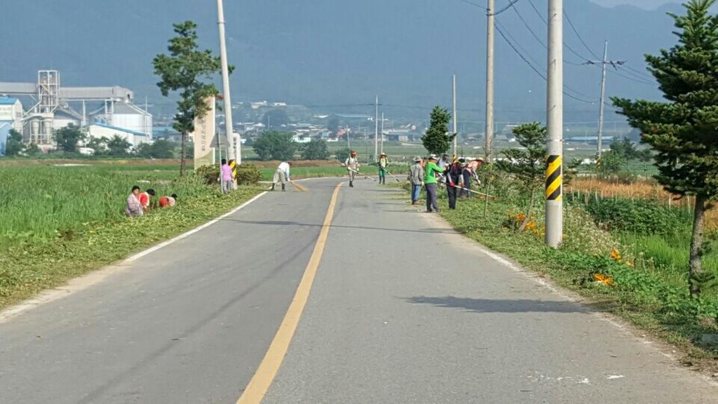 합천군 초계면 하남마을 새마을정신 실천