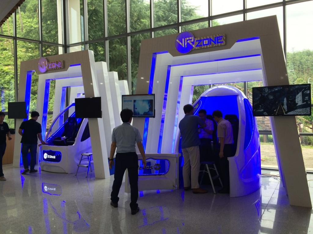 합천영상테마파크에서 롤러코스터 타세요