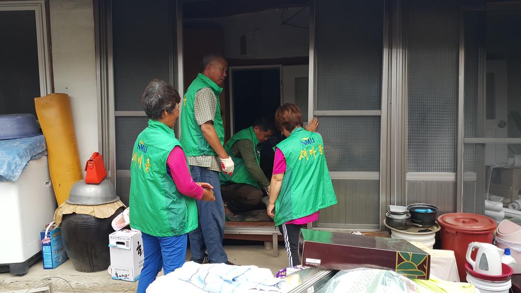 취약계층에 주거환경개선 봉사활동 펼쳐