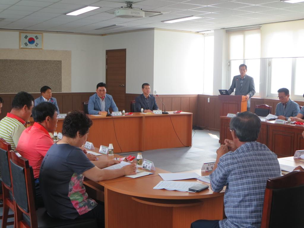 덕곡면사무소 군의회와 소통하는 이장회의 개최