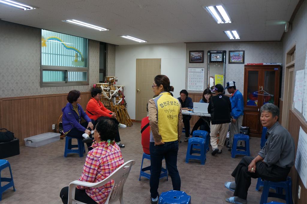 합천군, 권역별 순회 출장 건강검진 실시