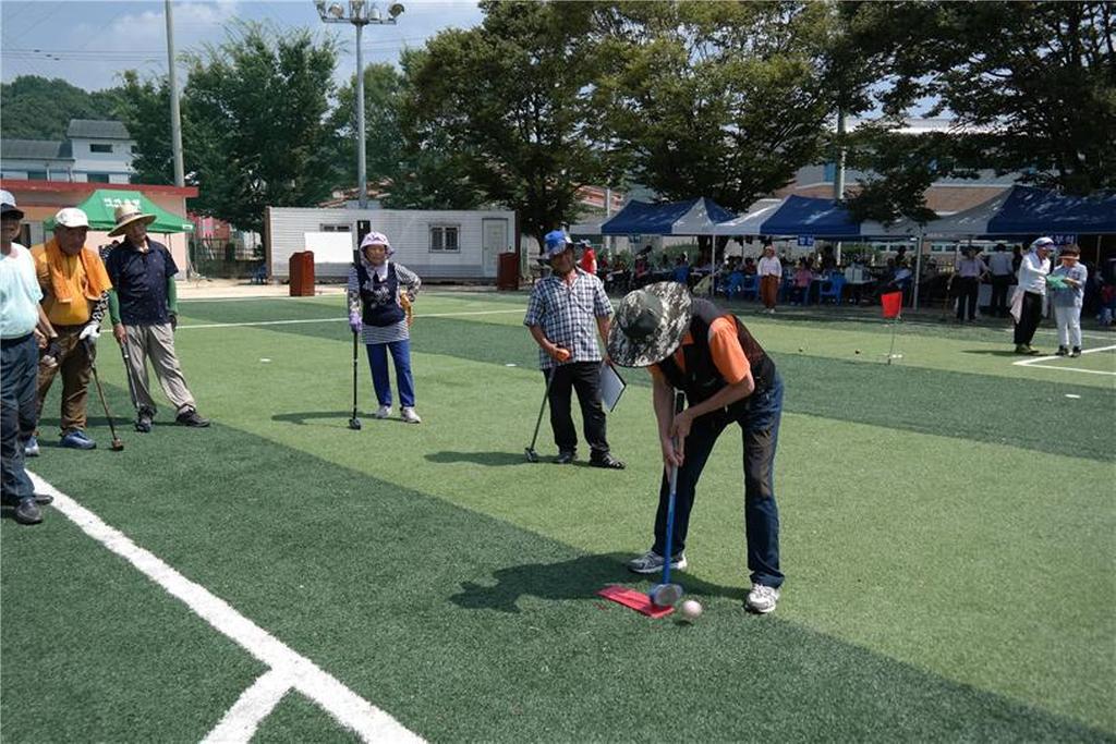 제2회 야성그라운드 골프 회장배 합천군 그라운드 골프 친선대회 개최