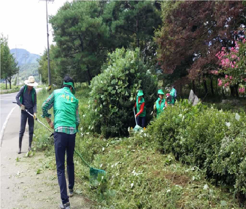 합천 율곡면 새마을협의회 행복홀씨 입양사업 추진