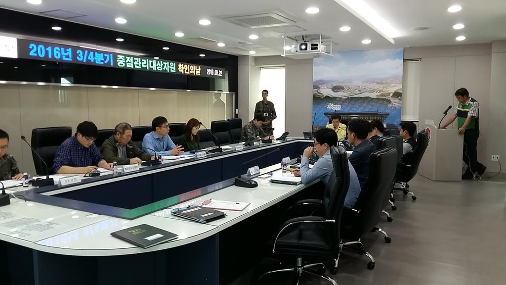 합천군 완벽한 중점관리 자원 행사 개최