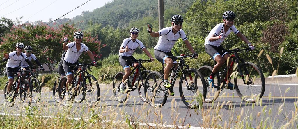 합천군민 사고걱정 없이 안전하게 자전거 타세요!