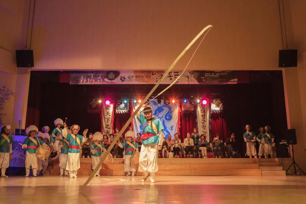 합천군, 삶과 생명의 리듬‘용개통통’공연 인기리에 열려