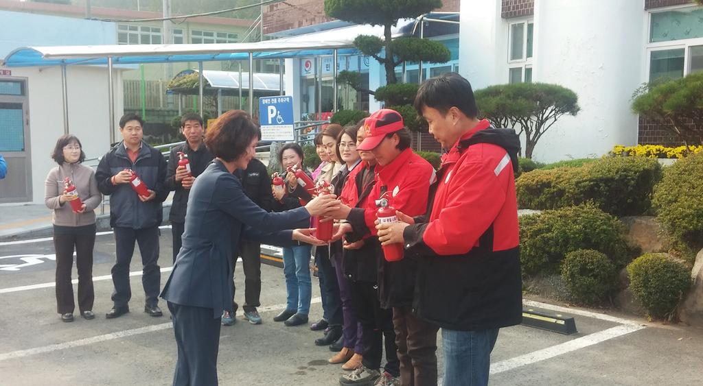 합천군 율곡면 산불 예방 및 화재 초동진화 적극 대응