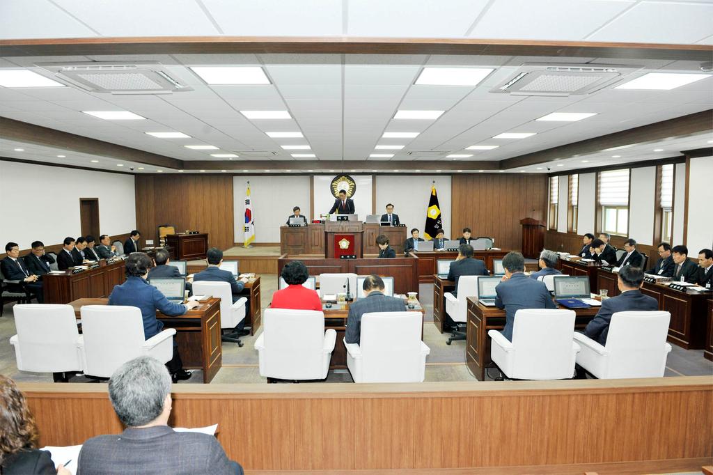 합천군의회 제214회 임시회 폐회