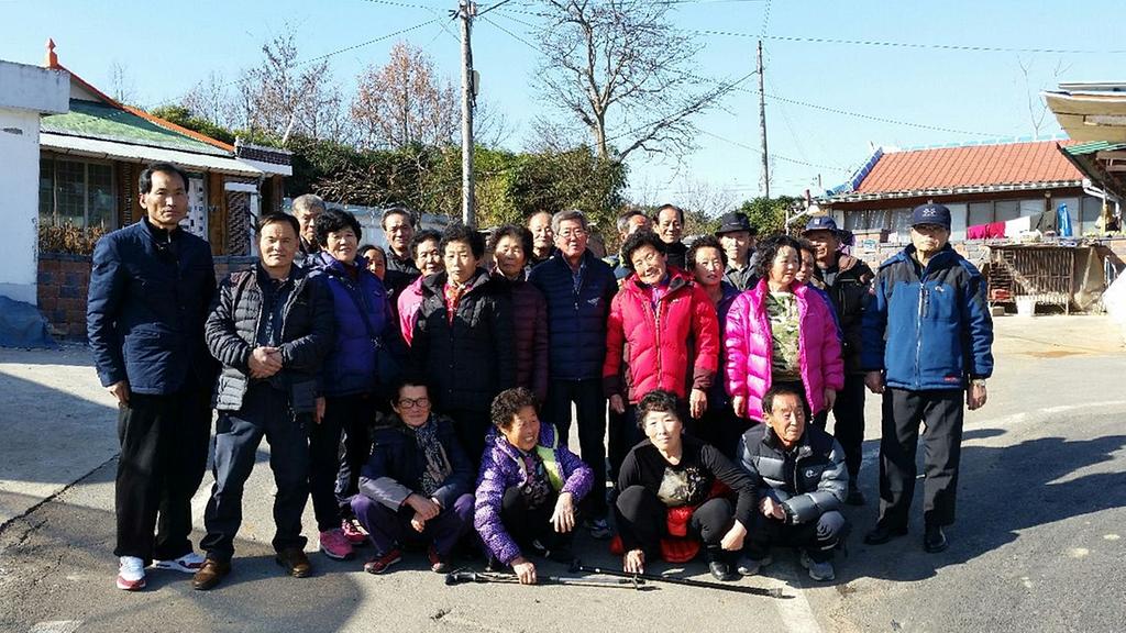 합천군 대양면 오산 새뜰마을사업 추진위원회 선진지 견학