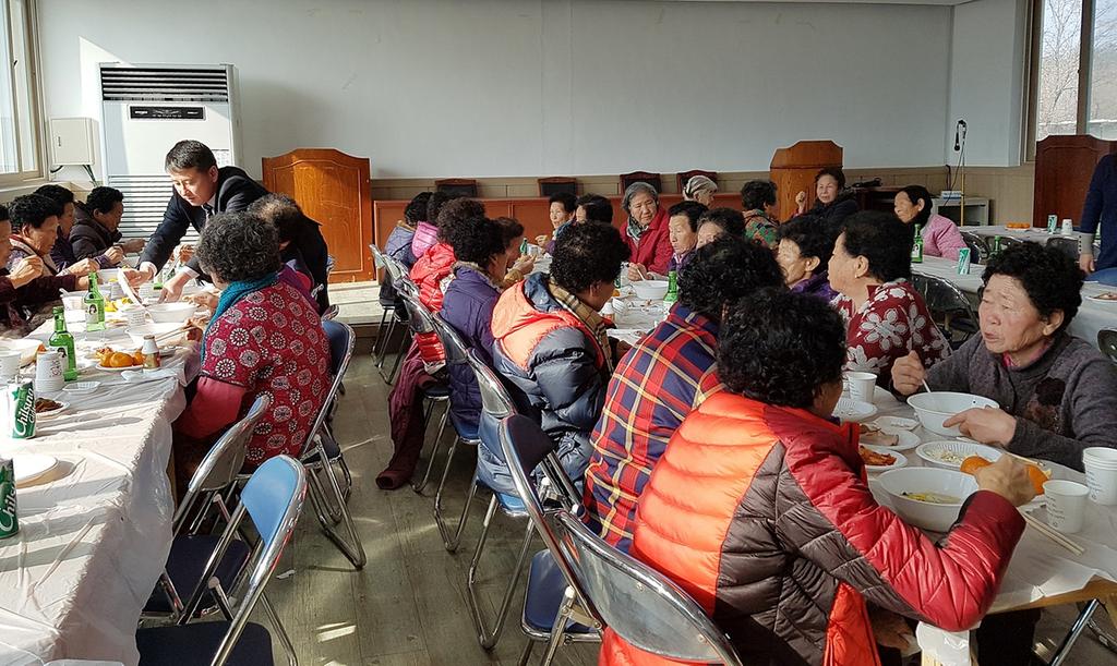 덕곡면자원봉사회, 설맞이 어려운 어르신 목욕서비스  