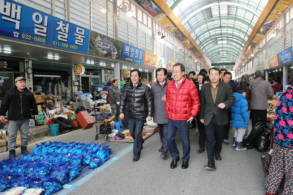 합천 해인사 소리길, 합천 전통시장 정비 탄력