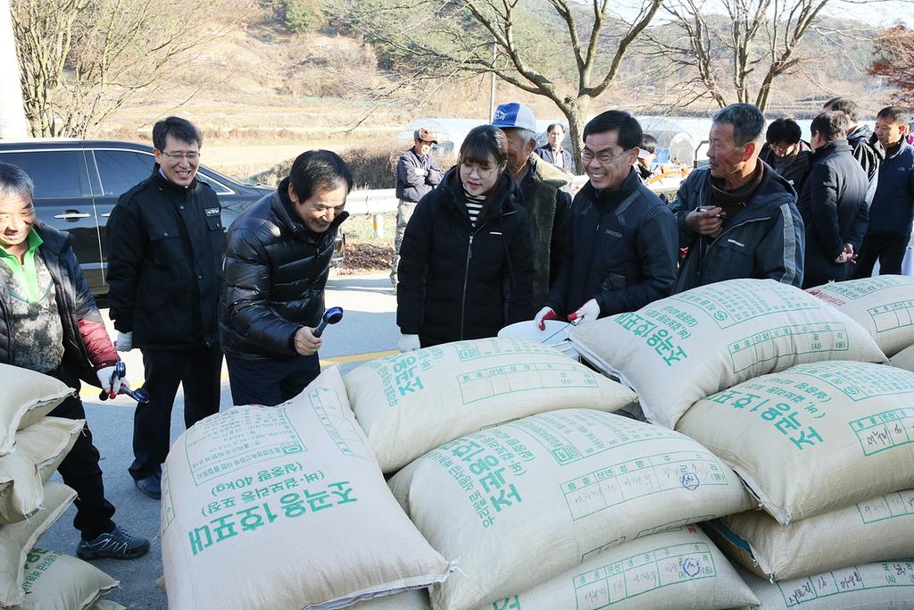 합천군, 2016년산 공공비축미 매입가 6만원 보장