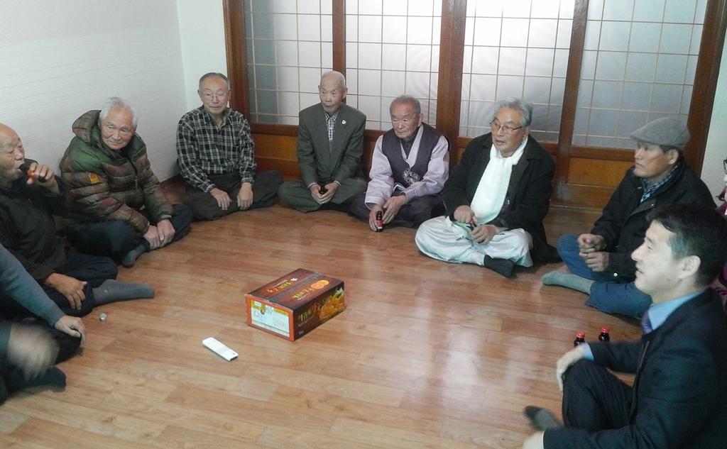 덕곡면 관내 경로당방문 방문, 현장행정 실천