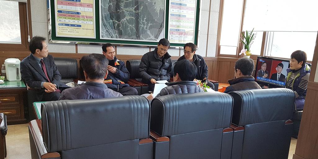 대양면 명예산불감시원 간담회 개최