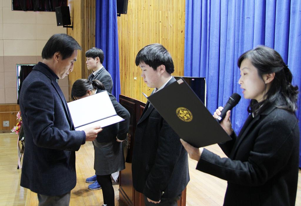 민주평통 합천군협의회 ‘통일장학금’ 600만원 전달