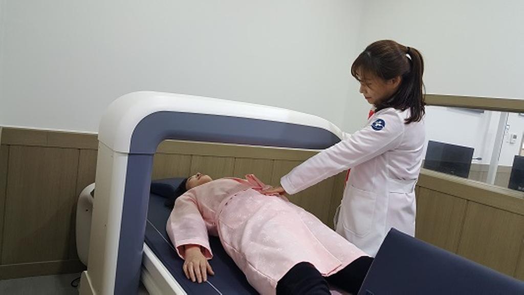 합천군 보건소 골밀도 검진 실시