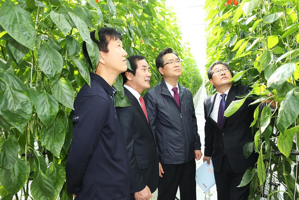 정황근 농촌진흥청장, 합천 농업현장 방문