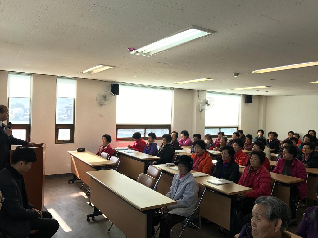 합천군, 2017년 권역별 성인문해교실 「은빛학당」 개강