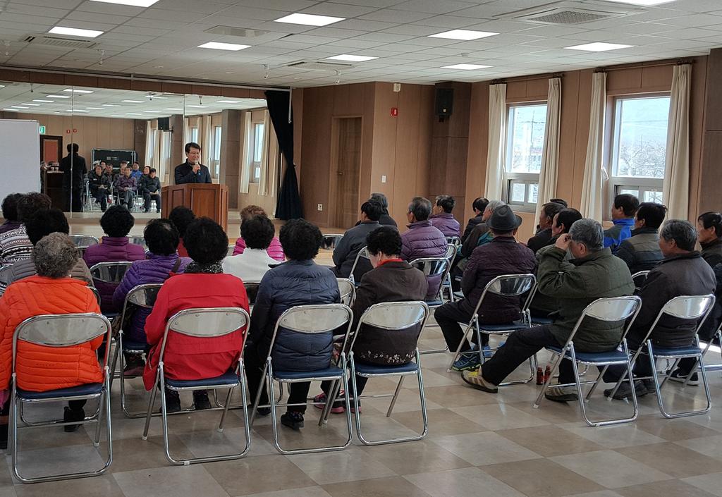 적중면‘찾아가는 노인 소비자 교육’실시