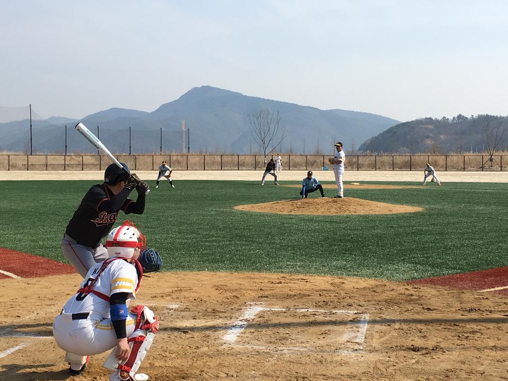 합천야구장에서 3월부터 11월말까지 경기 열려