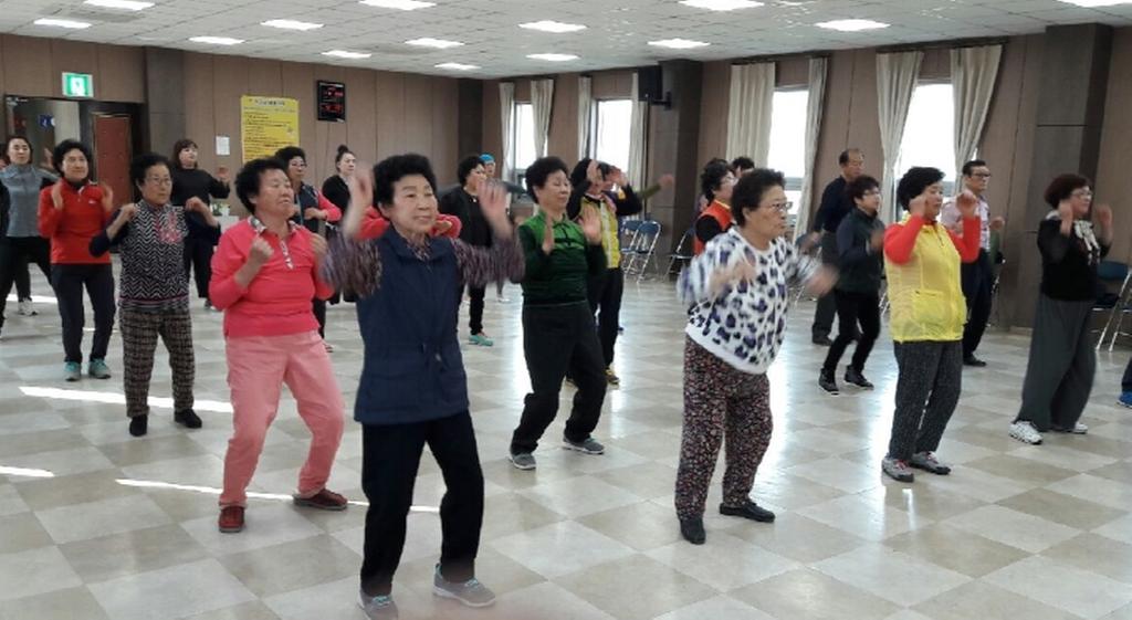 적중면 여성취미교실 『스포츠 댄스』개강