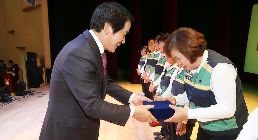 주부민방위기동대 합천군연합회, 한마음 결의대회 개최