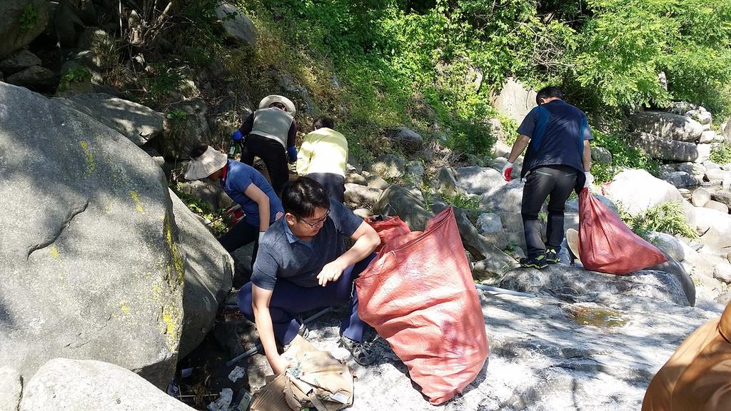 합천 가야면 여름맞이 대청소