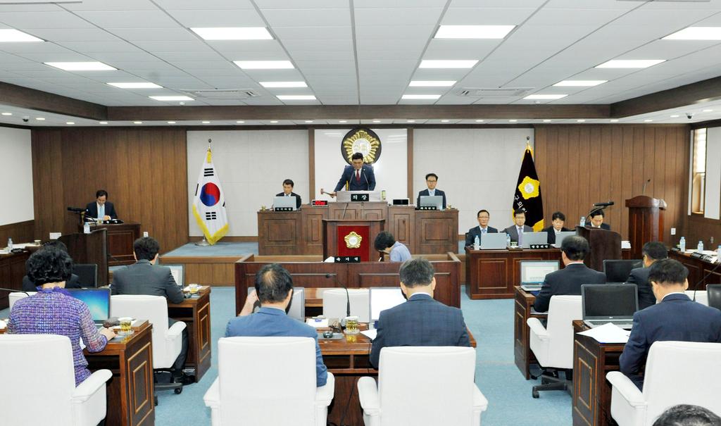 제219회 합천군의회 1차 정례회 종료