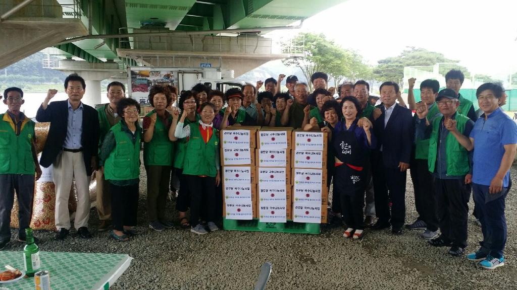  합천읍새마을협의회․부녀회 국수 나누기 