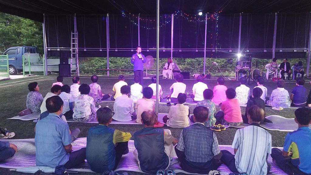 합천군 대양면, 행복실은 샛별 공연단 공연