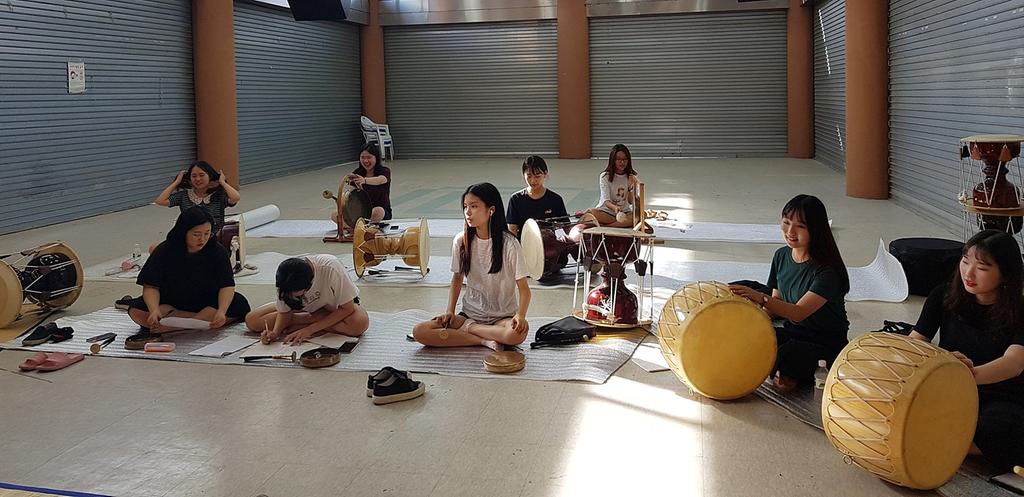 오광대와 함께하는 대구대 풍물패 교실