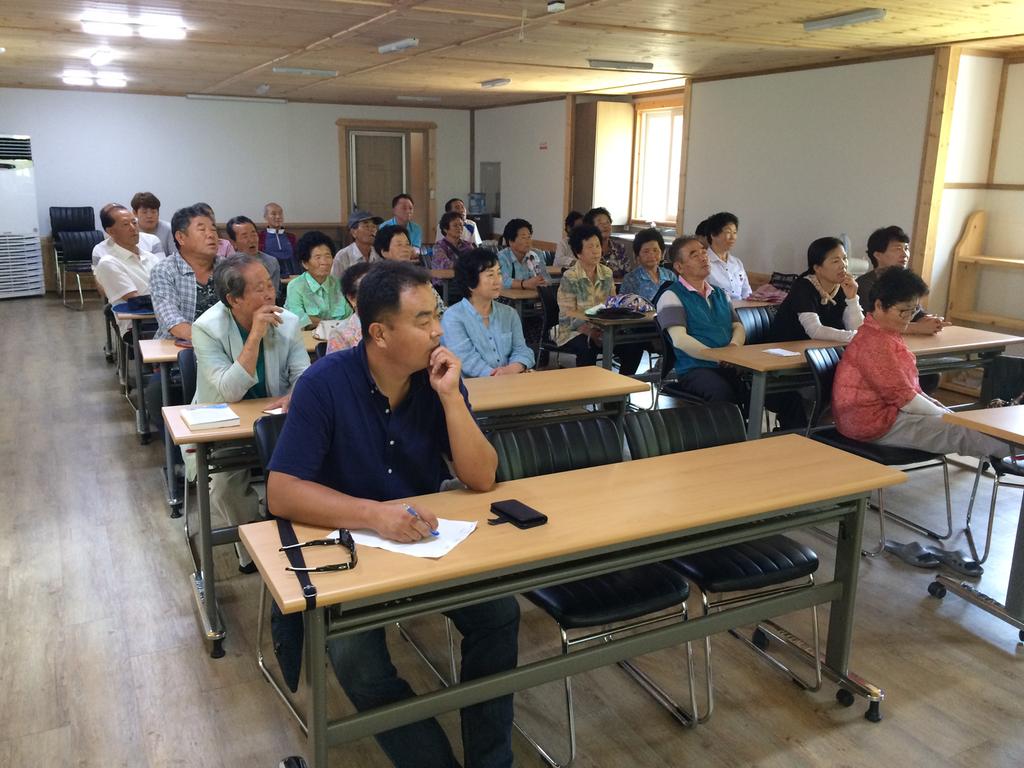 합천군 가회면 장대마을 농촌현장포럼 선진지 견학