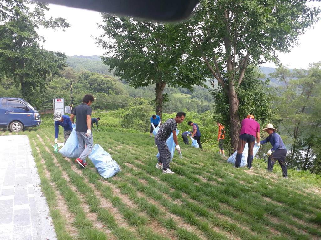 덕곡면 청년회 깨끗하고 아름다운 