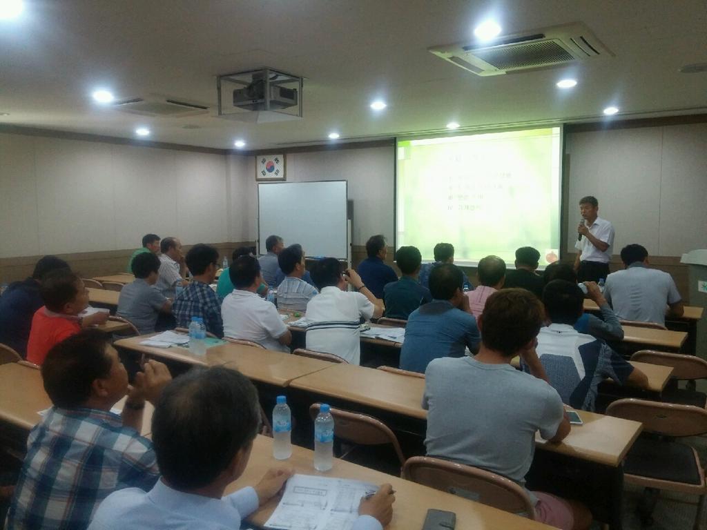 합천군 양파 기계정식 육묘기술 교육 및 연시회 가져