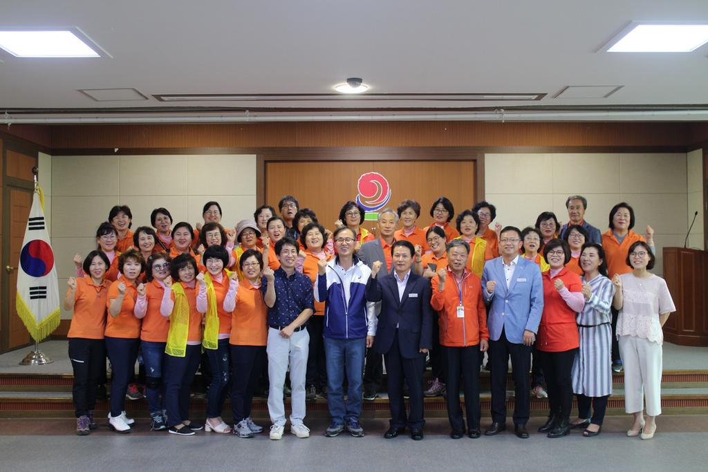 화성시 문화관광해설사 합천군 방문