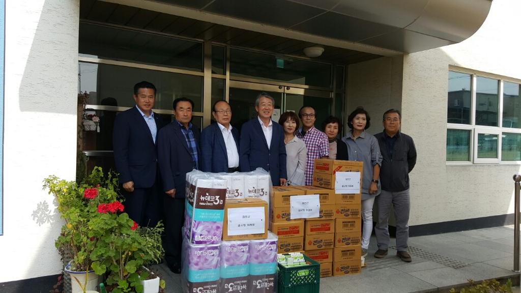 법사랑위원합천지구협의회, 추석맞이 애육원 방문